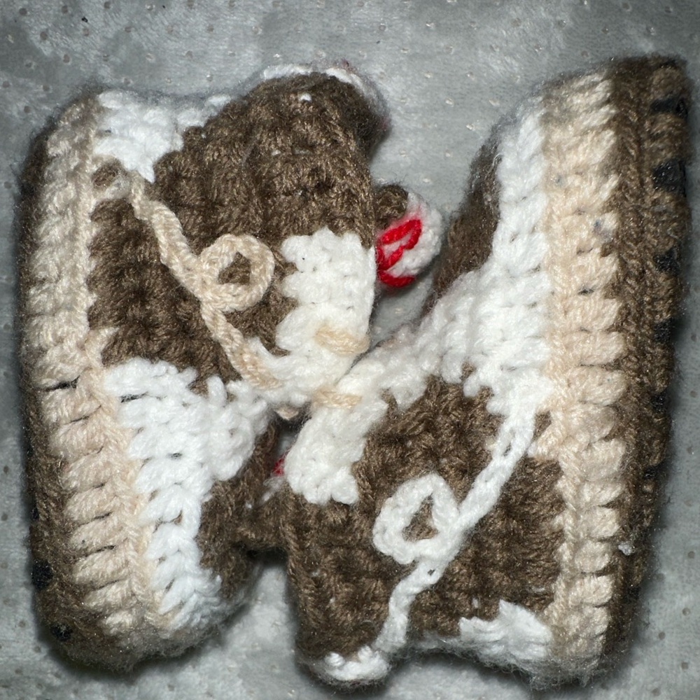 Baby Crochet Material, soft felt non-slip bottom